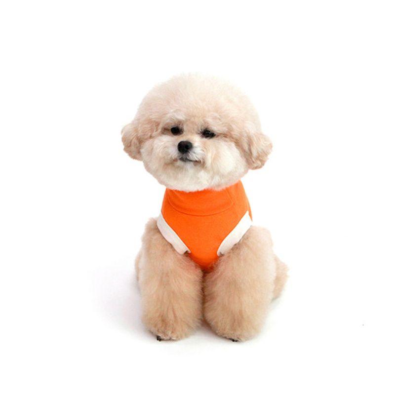 KINIKINI KINI DAILY TURTLENECK SLEEVELESS-ORANGE(Slave)