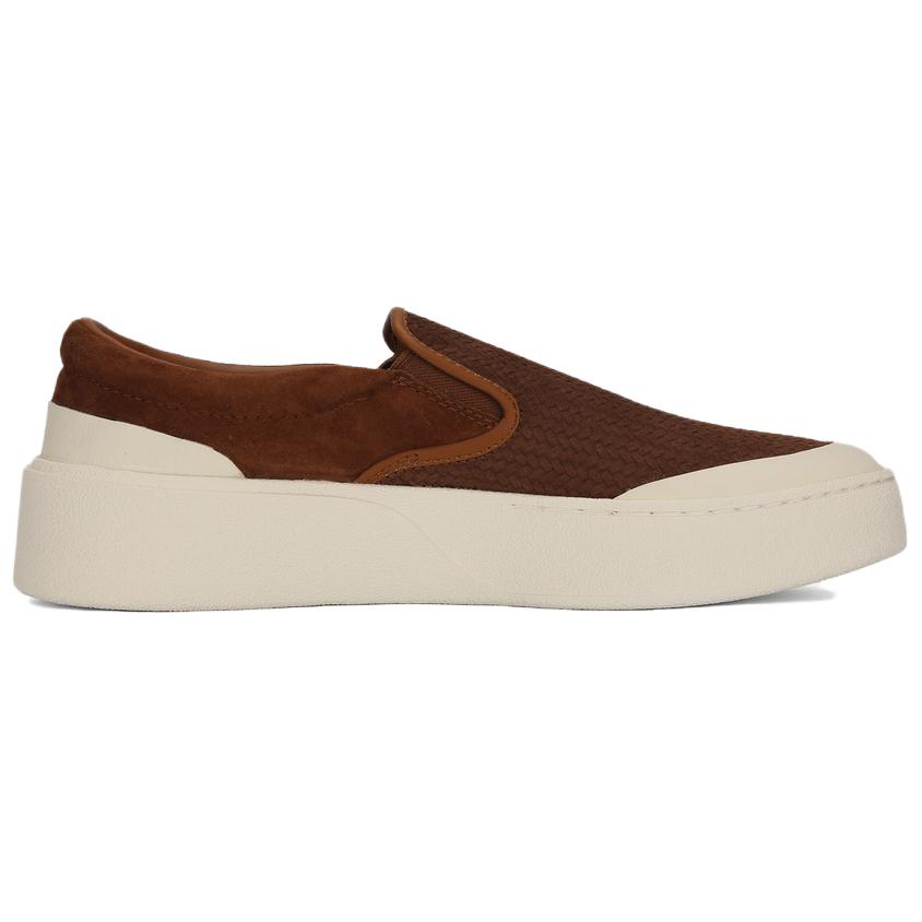 Adidas Labcourt Light Slip-On Comfortable Versatile Casual Shoes Unisex Shoes Brown KJ4575