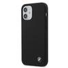 Etui BMW BMHCP12SSILBK iPhone 12 mini5,4 czarny/black hardcase Silicone Signature