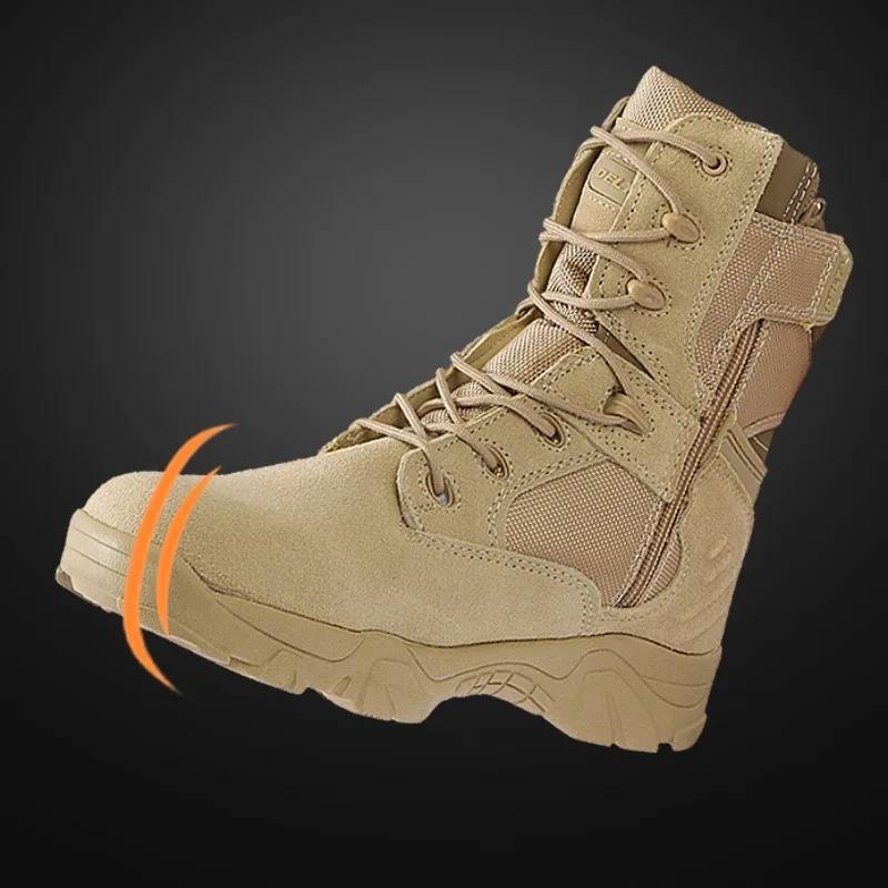 Pánské pracovní boty Pouštní kotníkové boty Venkovní pracovní maskáčové bezpečnostní Pánské boty Taktické turistické boty Faction Bota Masculina