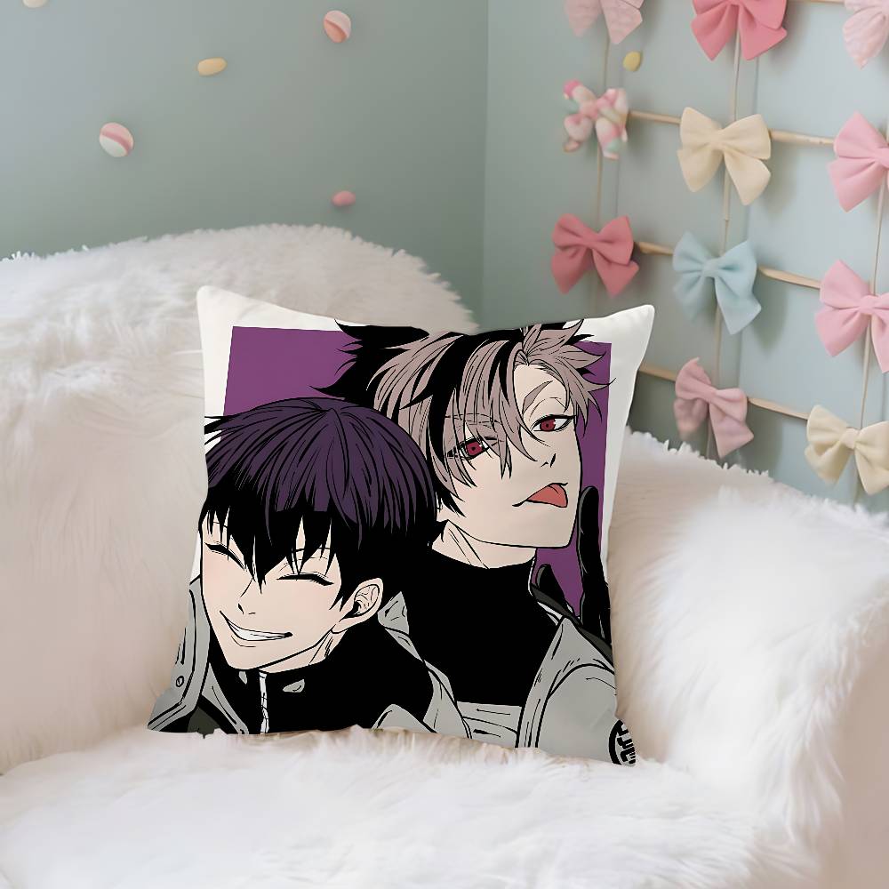 Anime KKaiju No S Case Plush Fabric Soft Pillowcase Double Sided Print Cushion Cover Household Gifts