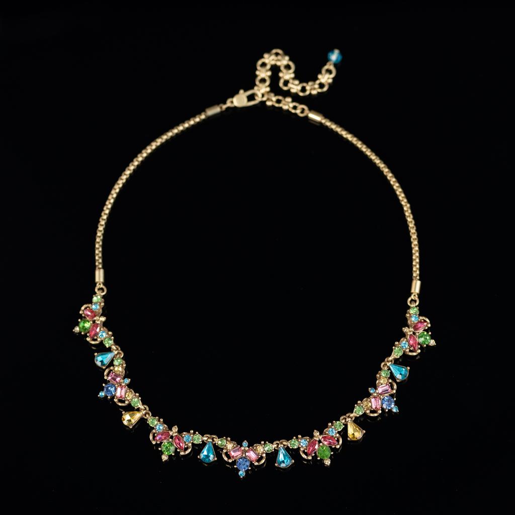 Medieval Vintage High Fashion Personality Temperament Exaggerated Retro Gold Necklace Women'S 25 Autumn New Necklace