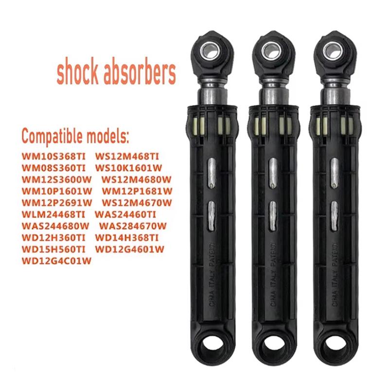 A65T-Amortyzatory do pralki bębnowej- Do Siemens- Kompatybilny- Zestaw 3 sztuk