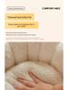 Cozy Winter Nest: Warming Bed for Cats & Small Dogs