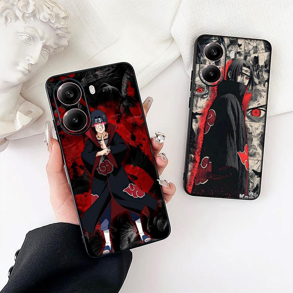 Sasuke Itachi Uchiha Narutos Akatsuki Phone Cover for Xiaomi Redmi 15C 15 A5 9A 9C NFC 9T Note 9 8 8T Casing Coque Case