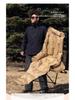 Portable Multi-Gear Adjustable Outdoor Recliner Chair – Sit, Lie, and Sleep with Cotton Padding