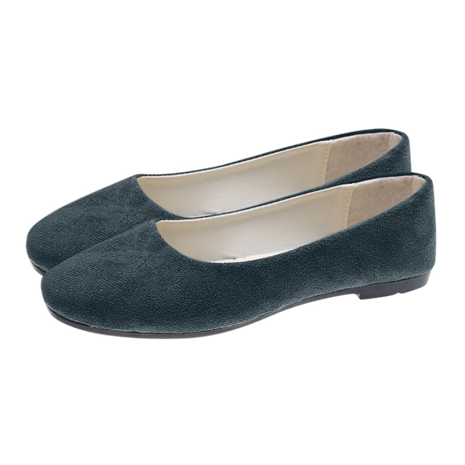 

Женские сандалии на плоской подошве, повседневные балетки, размер обуви 39 темно-зеленого