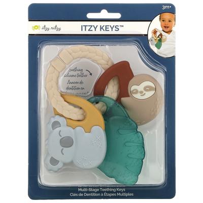 Itzy Keys, Multi-step Dental Care, 3 Months or More, Tropical, 1 Piece