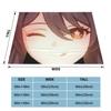 Childe Hutao Tartaglia Genshin Impact Blanket Acg Anime Flannel Funny Warm Throw Blanket for Chair Covering Sofa Autumn/Winter