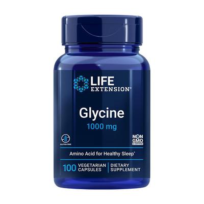 Glicina 1000 mg, 100 Capsule Vegetariane