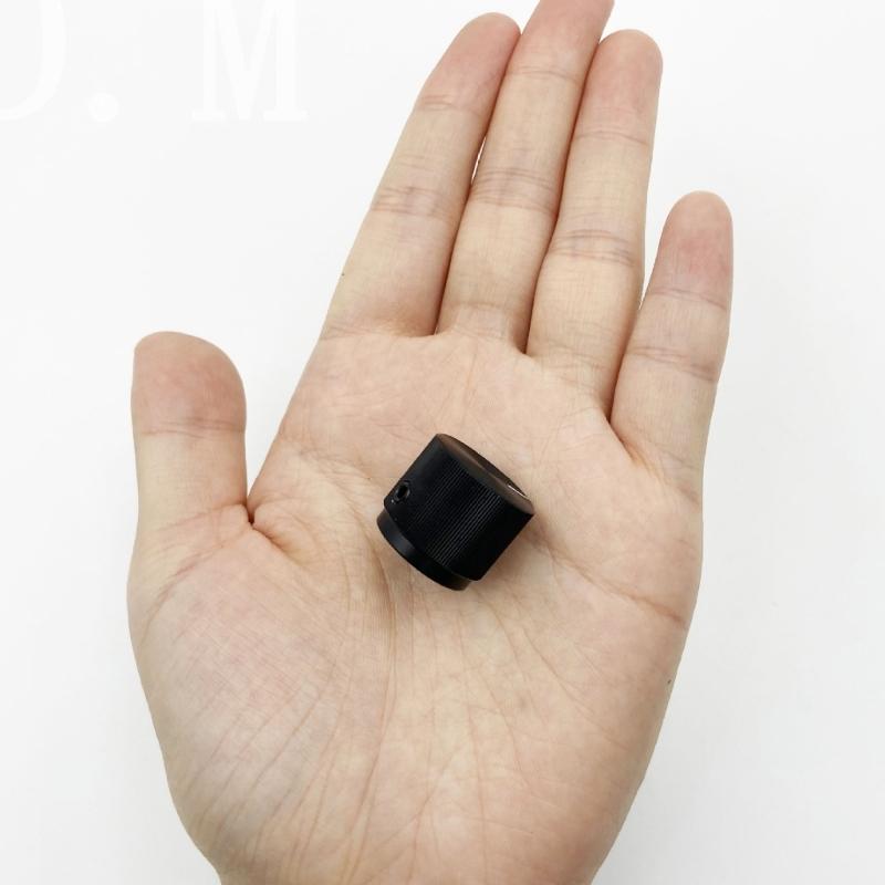 Metal Guitar Potentiometer Cap Easy Installation Holes Fit Most String Instruments