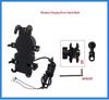 BMW F750GS/F850GS/R1250GS/ADV Handlebar Navigation Bracket & Walkie-Talkie Mount