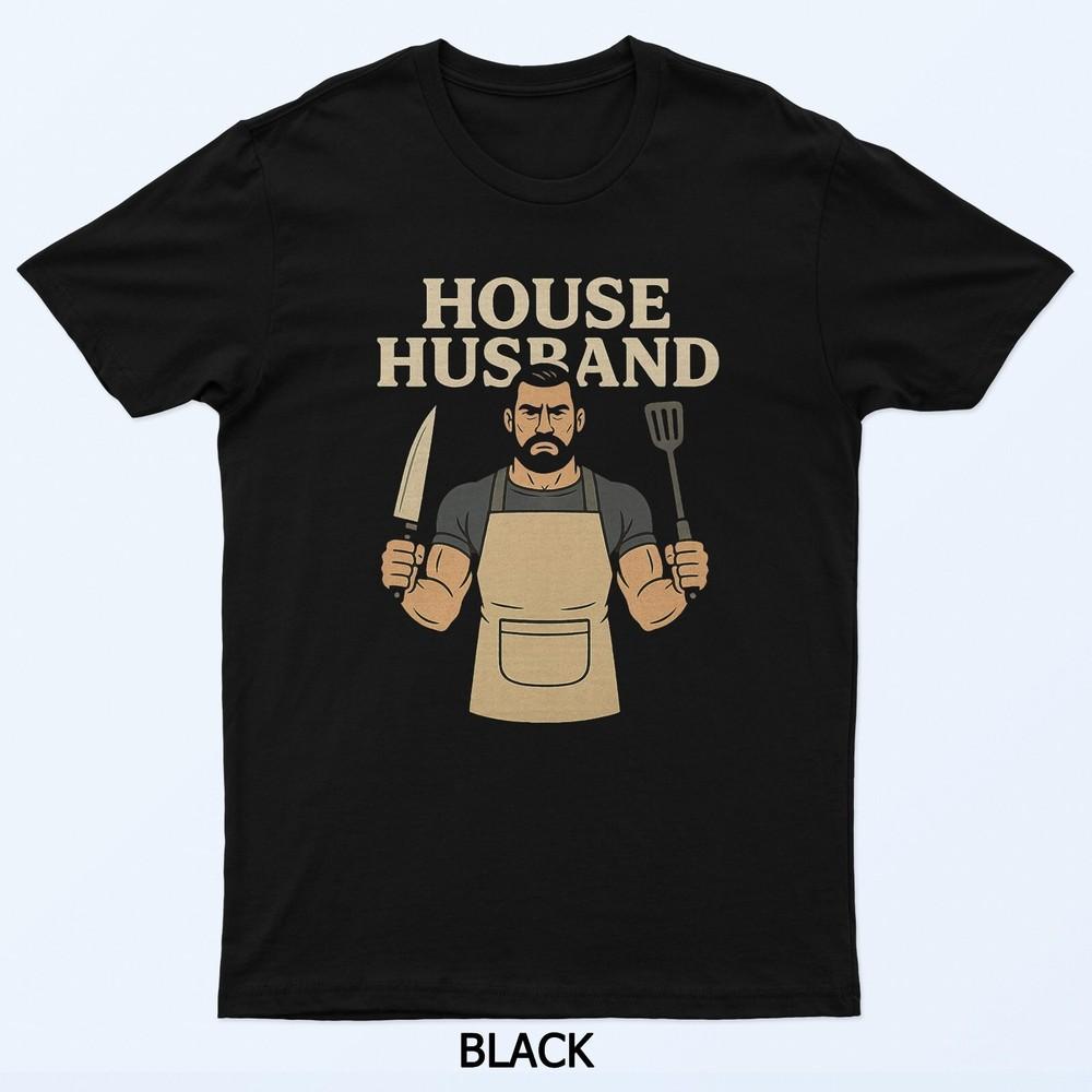 

Муж-домохозяин и король кухни футболка 4XL