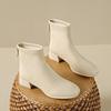Martin Boots Autumn and Winter 2025 New Spring and Autumn Single Boots Internet Celebrity Versatile Thick Heel Shoes Children Medium Heel Short Boots