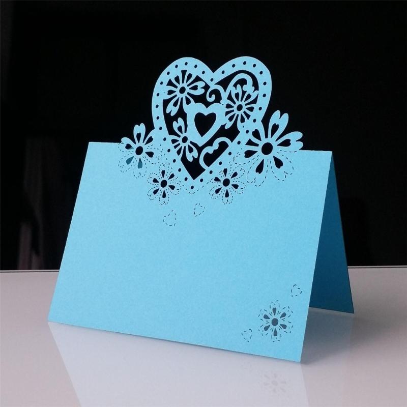 50Pcs Heart Shape Table Number Cards Wedding Table Number Card For Table Setting Wine Glass Christmas Wedding Decoration