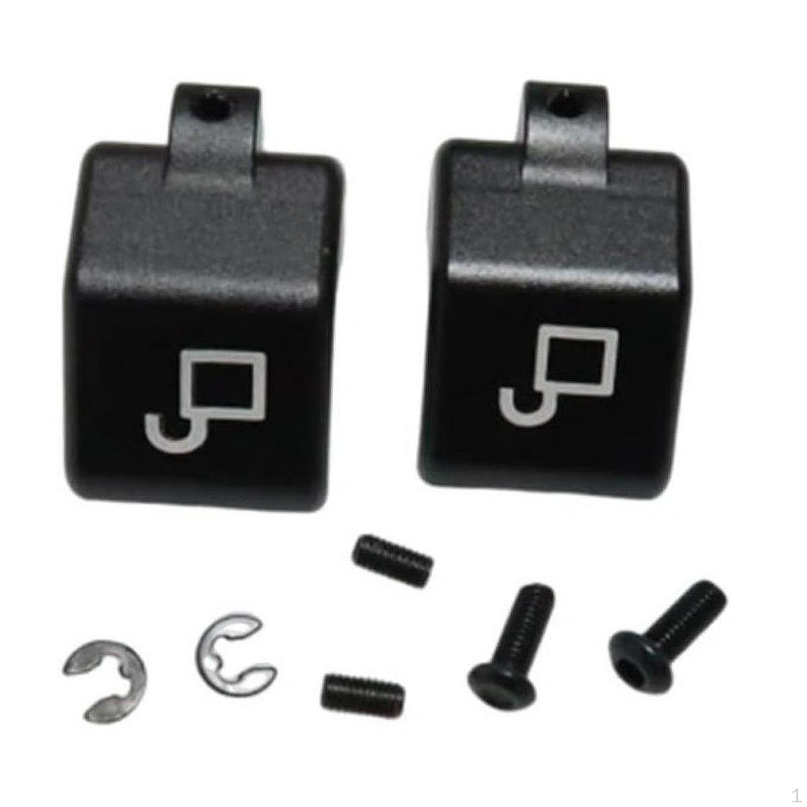 

2 Pieces Soft Top Convertible Roof Latch Lock Repair Kit Accessories Sturdy Professional Aluminium чорний