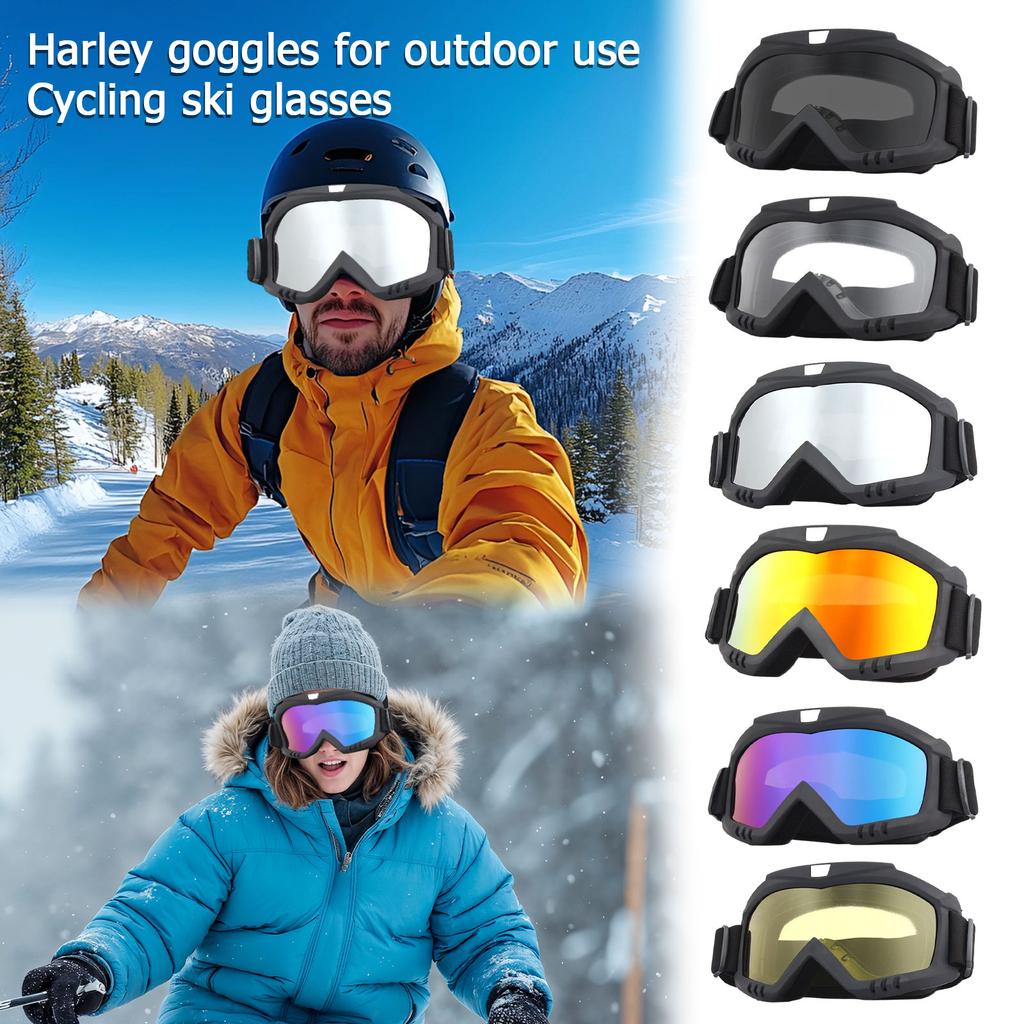 Mask Goggles, Outdoor Cycling Skiing Goggles, Mask, Windproof Equipment