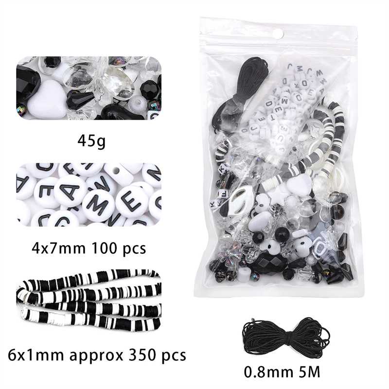 1 Beutel Mischstil Candy Farbe Acrylperlen für DIY Handgemachte Armband Schmuckherstellung Handykette Zubehör