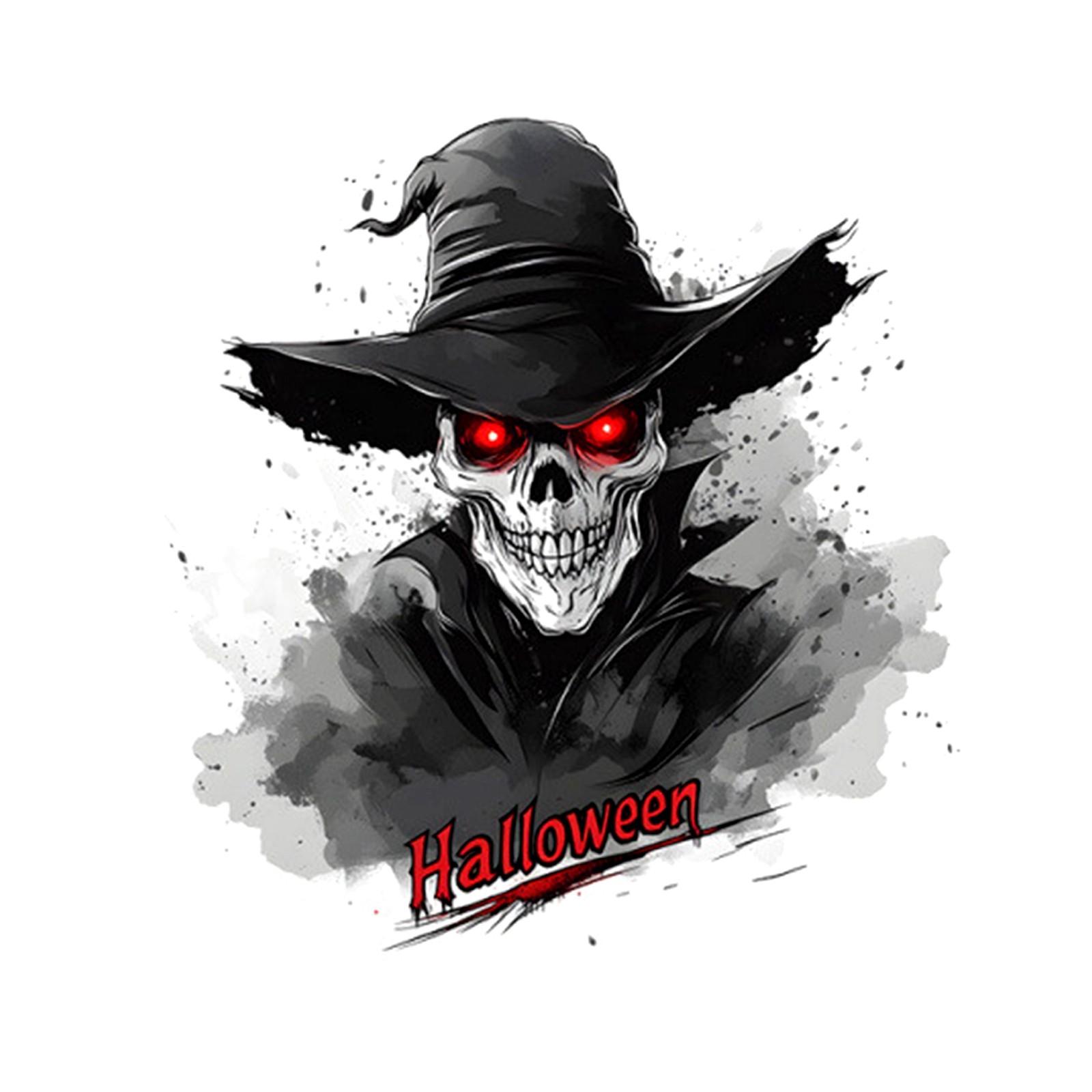 

Фестивальные наклейки на стену в стиле хоррор, наклейки на унитаз One Size чёрный