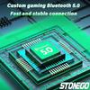 STONEGO Bluetooth 5.0 Wireless Gaming Headphones Noise Cancelling Earbuds Dual Mode Waterproof Esports Music Headset
