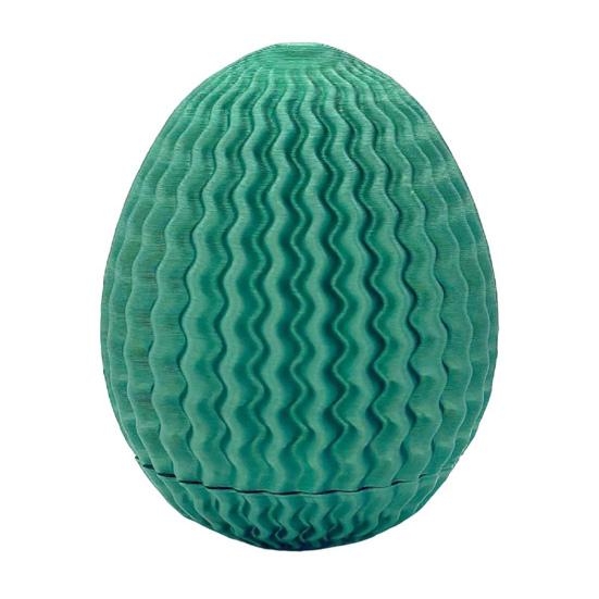 Eiförmige Labyrinth-Geschenkbox Stressabbau Pädagogisches 3D-gedrucktes Labyrinth-Ei mit Geheimfach Geld Bargeld Puzzlebox Geburtstage Ostergeschenk