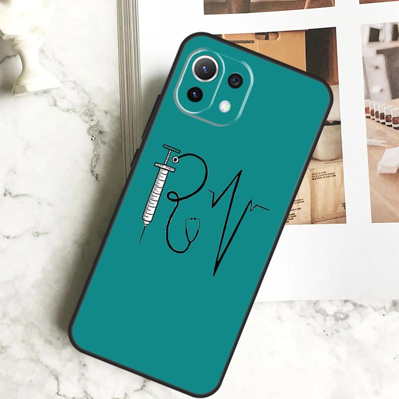 Funny Nurse Doctor Nursing Case For POCO X6 M6 Pro X5 X3 M5s F3 F5 Xiaomi 14 Ultra 12 13 Lite 11T 12T 13T Pro Cover