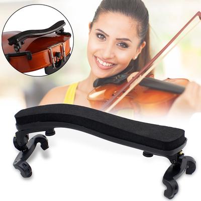 Verstellbare Universal-Schulterstütze für Violine, Kunststoff, EVA-gepolstert, für 3/4 und 4/4 Violine