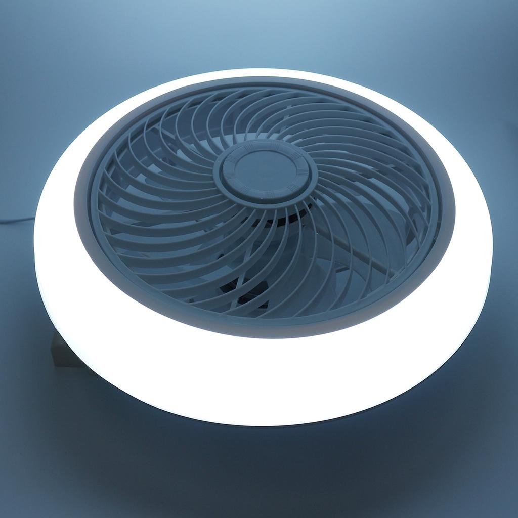 220V/110V 3 Gear Wind Speed Nordic Modern Smart Ceiling Fan With Light Dining Room Bedroom Ventilator Lamp Remote Control 45cm Te Huo Da Yu 2KG