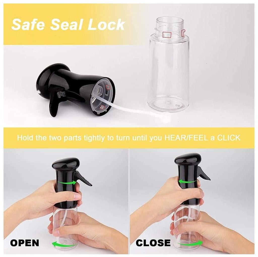 Sticlă cu Pulverizator 200ML Plastic Portabil Distribuitor de Ulei Recipient pentru Grătar Barbecue Accesoriu de Gătit pentru Restaurant Exterior