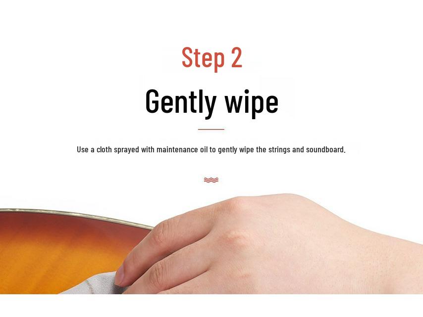 Prefox Instrument Care Set: Guitar Cleaner, Piano Maintenance Wax, String Oil.