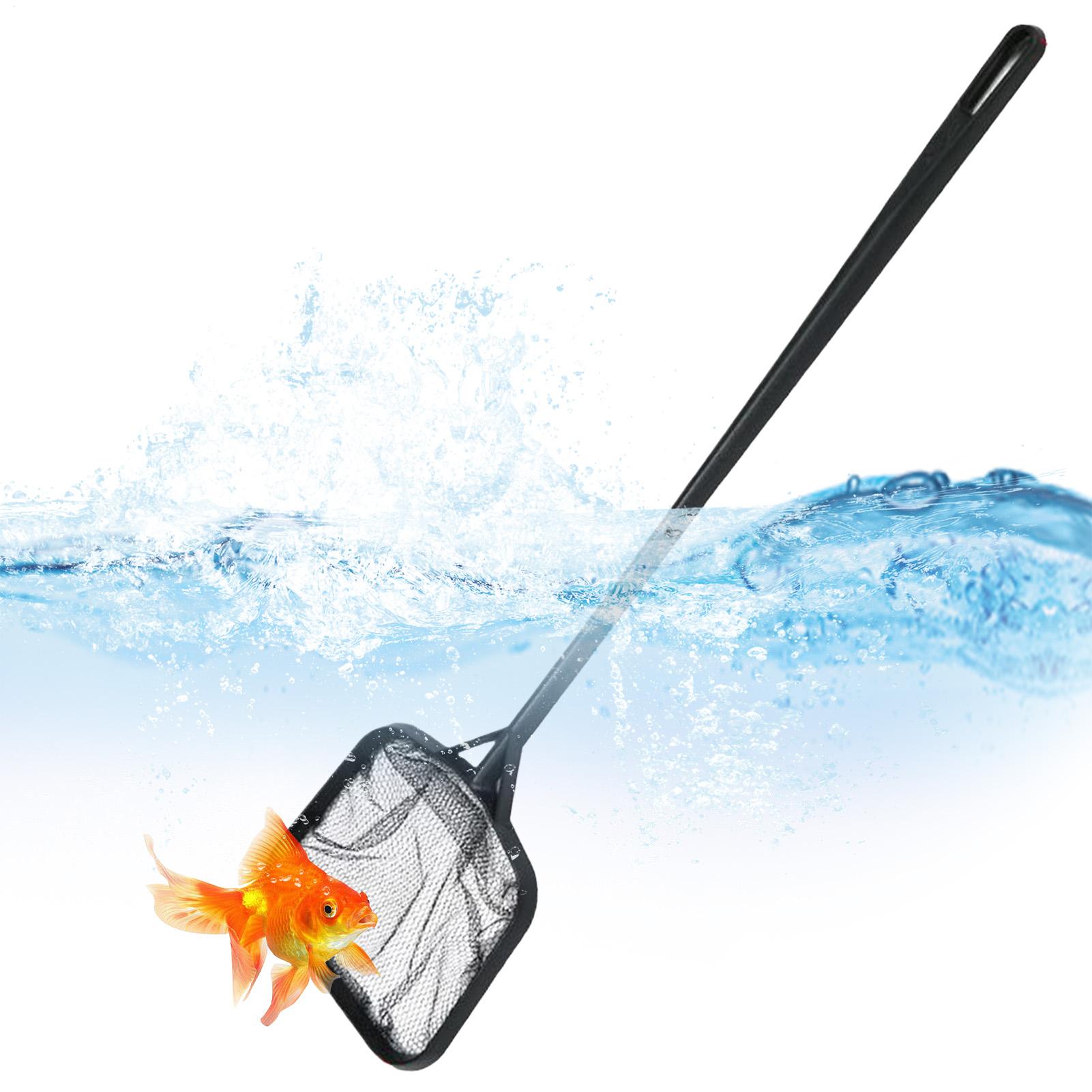 

small Pool Skimmer Net Fine Mesh Pool Salvage Net Aquarium Cleaning Tool Portable Debris Removal Accessories for Fish Tank Tubs CN