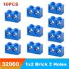 MOC high-tech Parts 1x2 Brick 2 Holes 32000 MOC Technical Building Block Suitable For All Brands Small Particles Toy