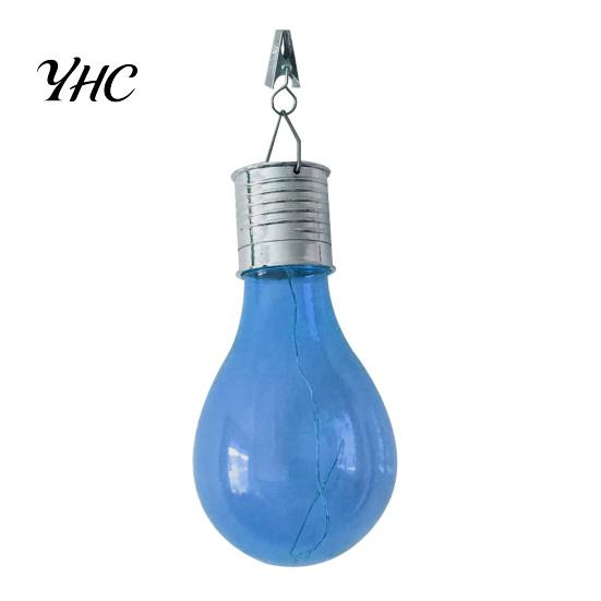 Outdoor Colorful Solar Powered LED Light Bulb Party Garden Yard Hanging Lamp