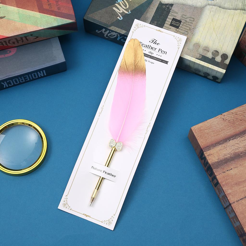 Creative Spray Gold Quill, Ballpoint Pen, Neutral Pen, Graduation Gift For Classmates And Teachers, Wedding Signature Pen