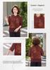 Chinese Style Summer Shirt & Loose Pants Set for Older Women