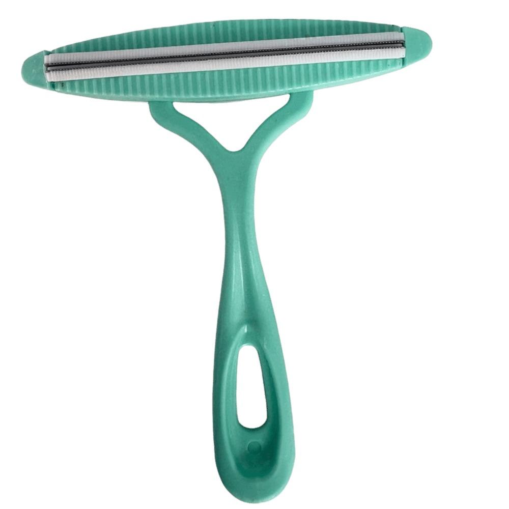 Double Sided Clothing Scraper Manual Portable Lint Cleaner Multi-Functional Lint Roller Pet Hair Remover Furniture Maintenance