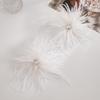 Creative Inlaied Rhinestone Stud Earrings Charm Crystal Dangle Earring Feather Earrings  Banquet