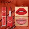 4pcs Long-lasting Moisturizing and Non-fading Pearlescent Lip Glaze Set Natural Three-dimensional Non-fading Non-stick Cup Lipstick