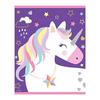 Unique Party Unicorn festvesker (Pakke med 8)