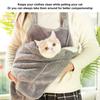 Adjustable Breathable Cat Carrier Apron, Soft and Warm, Portable Kitten Sling, Sleeping Bag for Small Pet