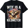 4 juli WTF is Kilometer Grappig VS Patriottisch Mannen Vrouwen T-shirt