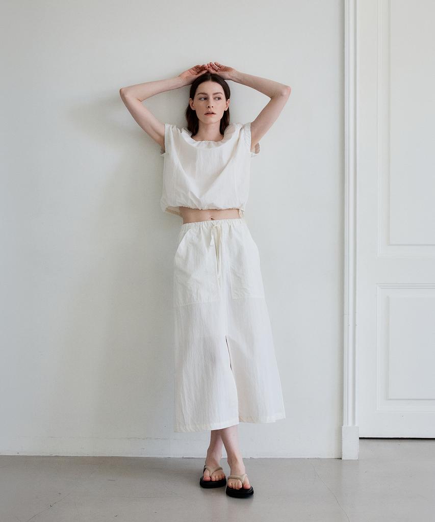 The Ello Light Volume Skirt_3 Colors