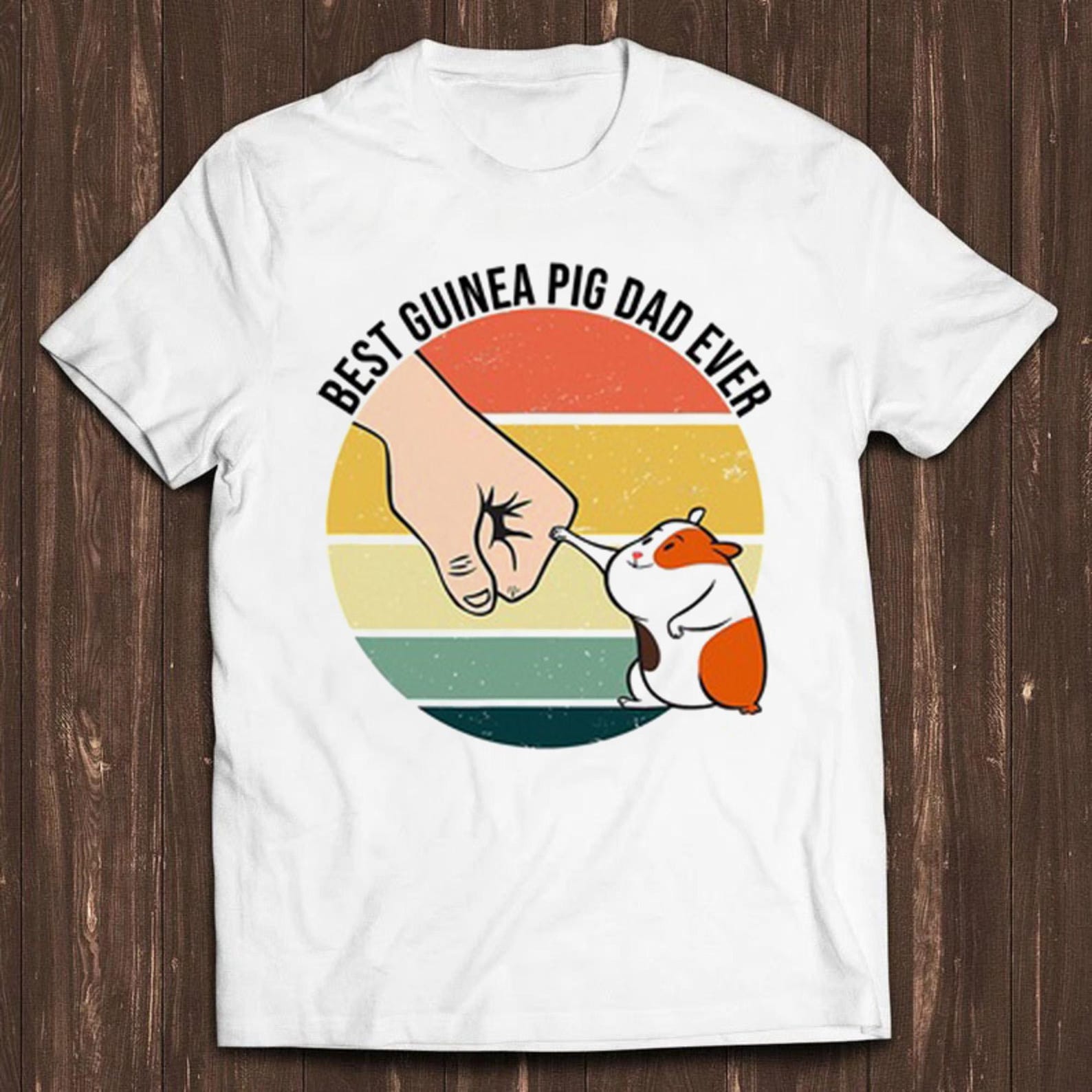 Best Guinea Pig Dad Ever Fathers Day Meme Cult Movie Cool Gift Tee T Shirt C761 M