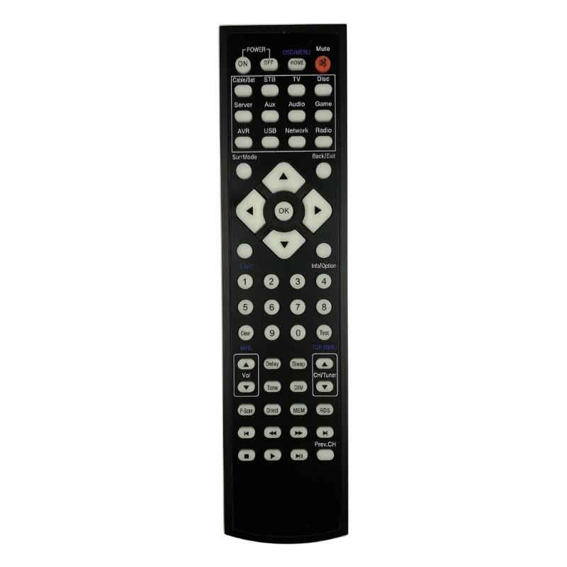 Ergonomic Remote Control Comfortable Grip Reduced Fatigue Ideal for MBE664 AVR101 TV Extended Television Viewing