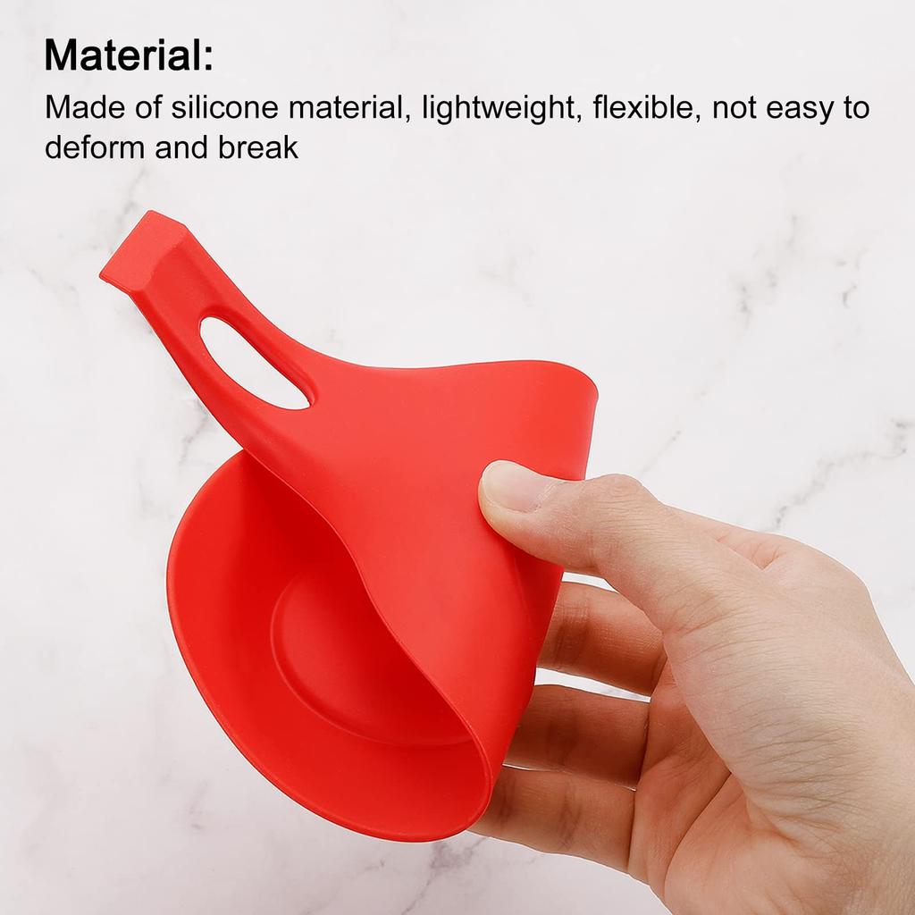 Uxcell Silicone Spoon Rest, Black, Heat-Resistant Kitchen Utensil Holder for Stovetops and Countertops, Farmhouse Use, 195mm X 95mm, Pack of 8