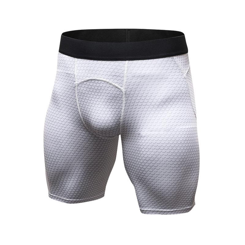 Men's Quick-Dry Printed Sports Compression Shorts & Tights