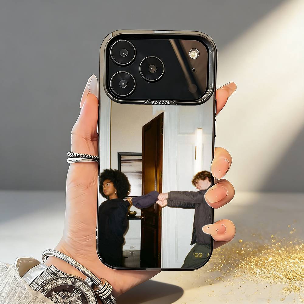 W-Walker and leah Phone Case For iPhone17,16,15,14,13,12,11,Pro,MAX Gray Matte Silicone Black Cover