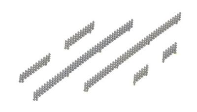 KATO N Gauge Concrete Protective Fence 23-223 Railway Model Supplies