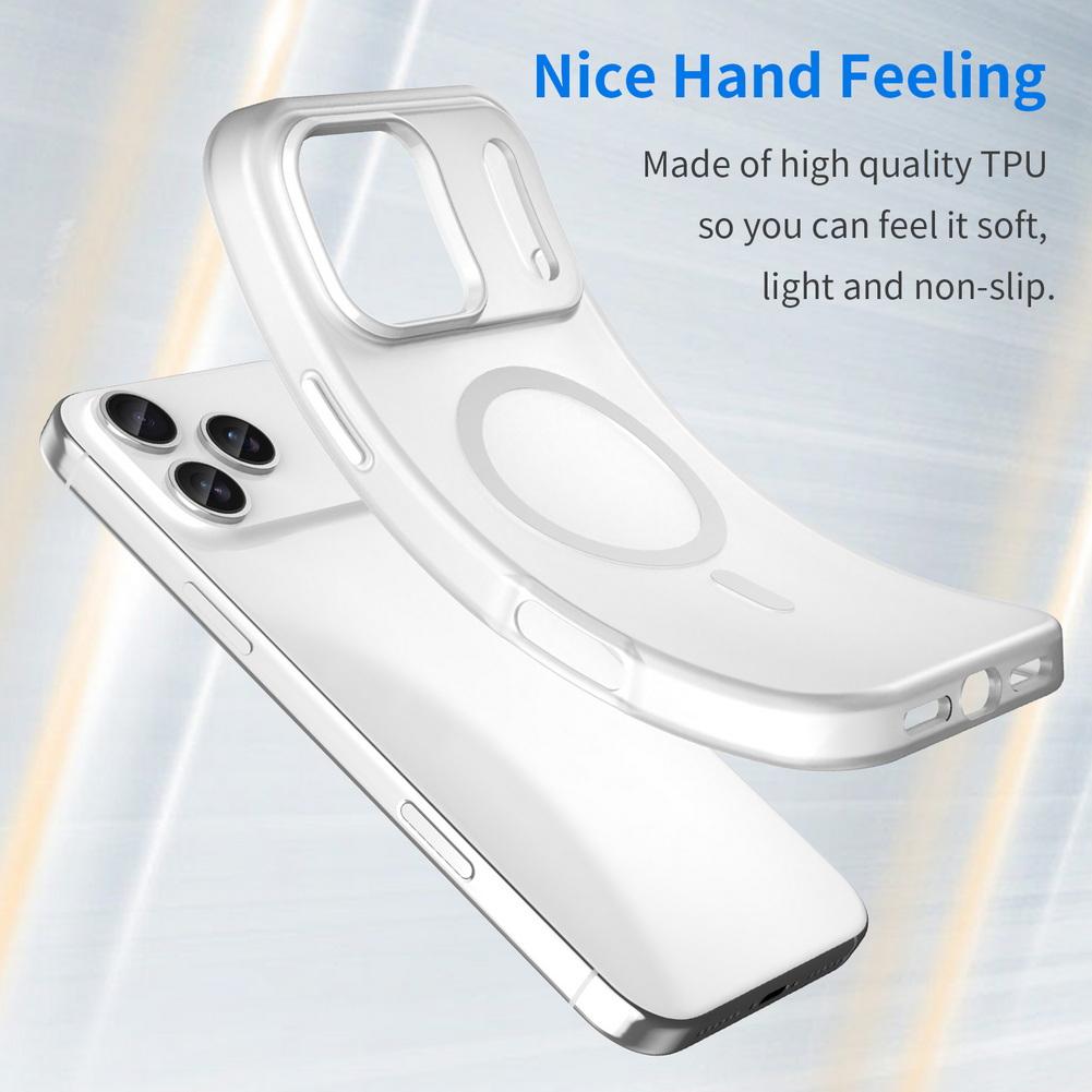 Matte Translucent Powerful Magnetic Anti-drop Case For iPhone 17 Pro Max 17 Air 16e 16 Pro 15 + 14 13 12 11 Protect Full Cover