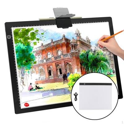 Box Portable Drawing Board LED with USB Power Cable Dimmable Brightness for Artists